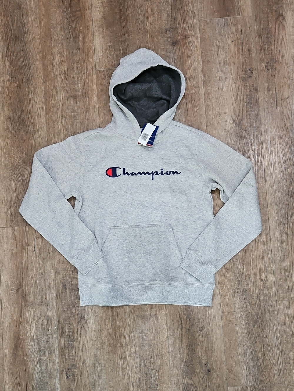 NWT Boys XL Champion Light Gray Hoodie